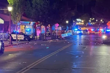 அமெரிக்கா பல்கலைக்கழகம் அருகே துப்பாக்கி சூடு ; 9 பேர் படுகாயம்