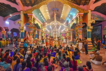 யாழ் நீதிமன்ற உத்தரவின் பின் சிறப்பாக நடைபெற்ற பிரசித்தி பெற்ற ஆலயத்தின் கொடியேற்றம்!