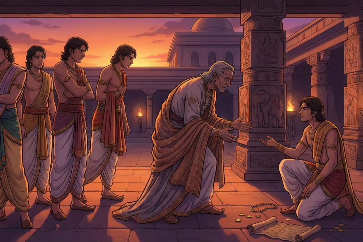 பல்லாயிரம் ஆண்டுகள் தவம்.. ஆனால் கண நேர ஆணவம் எல்லாம் அழித்துவிட்டது | King Yayati Mahabharatham Story