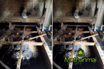 வாழைச்சேனையில் ஏற்பட்ட திடீர் தீ விபத்து