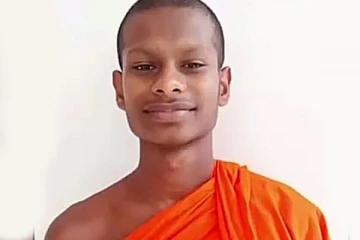 பேராதனையில் மண்மேடு சரிந்து விழுந்ததில் 18 வயது பிக்கு உயிரிழப்பு