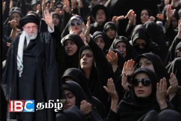 ஈரான் ஆன்மிக தலைவருக்காக விண்ணதிர முழங்கிய மக்கள்