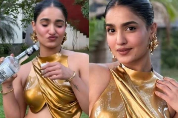 சரக்கு பார்ட்டியில் உதட்டு முத்தம்!! 23 வயதான நடிகை சானியா ஐயப்பன் செய்த செயல்..