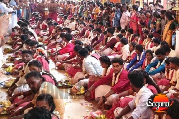 ජෝඩු 108ක් එකම කෝවිලක මේකනම් පිස්සු හැදෙන වැඩක්