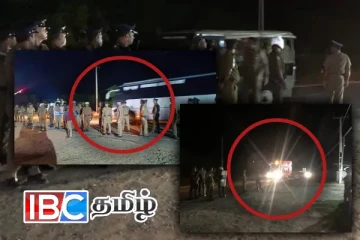 மன்னாரில் அதிகாலையில் நுழைந்த வாகனத்தால் பதற்றம் - குவிக்கப்பட்ட காவல்துறையினர்