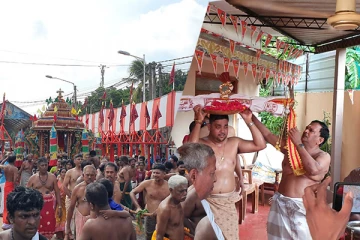 நல்லூர் கந்தசுவாமி ஆலய மகோற்சவ பெருவிழாவிற்கான கொடிச்சீலை எடுத்துவரும் நிகழ்வு