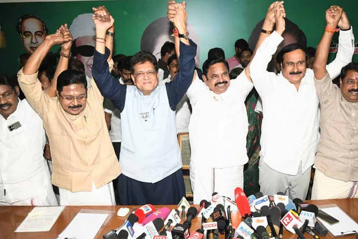 அதிமுக கூட்டணியில் எந்த கட்சிகளுக்கு எத்தனை தொகுதி? | Admk Seat Sharing To 27 For Bjp 18 For Pmk அதிமுக கூட்டணியில் எந்த கட்சிகளுக்கு எத்தனை தொகுதி? | Admk Seat Sharing To 27 For Bjp 18 For Pmk