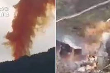 வானிலிருந்து விழுந்த தீப்பந்து: சீன கிராமம் ஒன்றில் நிலவும் மர்மம்