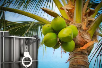 தேங்காய் திருடிய குற்றச்சாட்டில் கைதான இராணுவச் சிப்பாய்!
