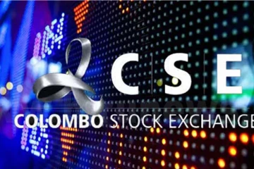 කොළඹ කොටස් වෙළෙඳපොළ සමස්ත දර්ශකය පහළට