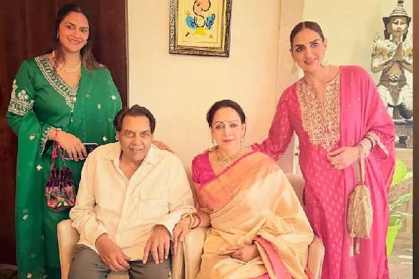 2 மனைவிகள்..6 குழந்தைகள்..13 பேரப்பிள்ளைகள்!! தர்மேந்திராவின் குடும்பம்... | Indian Cinema Superstar Dharmendra Family Details