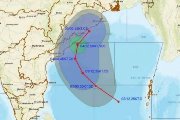 ஜொவாட் சூறாவளியாக வலுவடைந்துள்ள தாழமுக்கம்: அவதானமாக செயற்பட எச்சரிக்கை