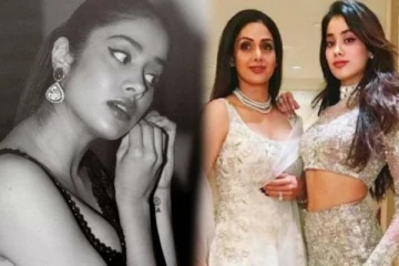 பிளாக் ட்ரான்ஸ்பரண்ட் சேலை! ஸ்ரீதேவி மகள் ஜான்வி கபூருடன் டேட்டிங் செய்ய ஆசைபடும் நபர்!