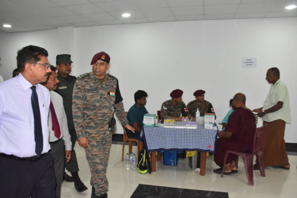 இந்திய இராணுவத்தால் கள வைத்திய சேவைகள் | Field Medical Services By The Indian Army Kandy