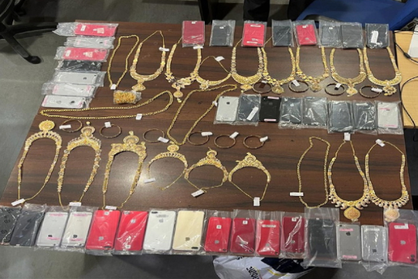 3 கிலோ பெறுமதியான தங்க நகை கடத்தல்: கட்டுநாயக்க விமான நிலையத்தில் 6 பேர் கைது - ஐபிசி தமிழ்