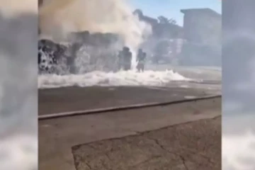 வெடித்து சிதறிய எரிபொருள் நிரப்பு நிலையம் ; 45 பேர் படுகாயம்