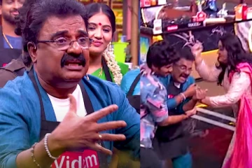 உனக்கு ராதா மாதிரி பொண்ணு வேணுமா.. விடிவி கணேஷை அடித்து உதைத்த நடிகை! குக் வித் கோமாளி ப்ரோமோ