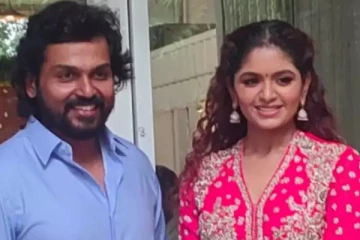 கார்த்திக்குடன் ரொமான்சில் நடிகை அதிதி சங்கர்.. முதல் முறையாக வெளிவந்த புகைப்படம்