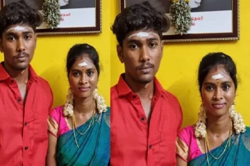 காதல் திருமணம் செய்த இளம் தம்பதியினர் வெட்டிக் கொலை: பெண்ணின் தந்தையை கைது செய்து திடீர் திருப்பம்