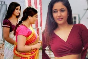 லோ நெக் ஆடையில் இப்படியொரு போஸ்!! கிரணுக்கே டஃப் கொடுக்கும் 37 வயதான நடிகை