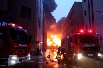 சீனாவில் தொழிற்சாலையில் பயங்கர தீ விபத்து; 38 பேர் உடல் கருகி பலி!