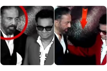 ஏ.ஆர்.ரஹ்மான் கையை தட்டிவிட்ட கமல்.. மேடையில் நடந்த குழப்பம், என்ன ஆனது?