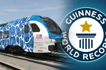 கின்னஸ் சாதனை படைத்த பயணிகள் தொடருந்து - 46 மணி நேர தொடர் ஓட்டம்