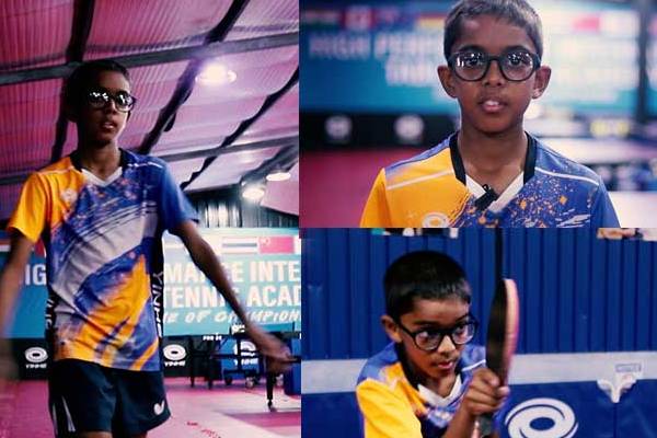 உலக மேசைப்பந்தாட்ட தரவரிசையில் முதலிடம் பிடித்த இலங்கை சிறுவன் | Sri Lankan Boy Topped The World Tennis Rankings