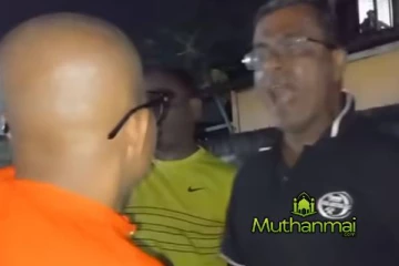 பெண் பௌத்த துறவியிடம் ஒழுங்கீனமாக நடந்து கொண்ட இருவர் கைது