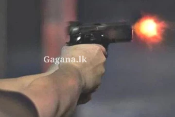 වෙඩි තැබීමක් - පුද්ගලයෙක් වහාම රෝහල්ගත කරයි.