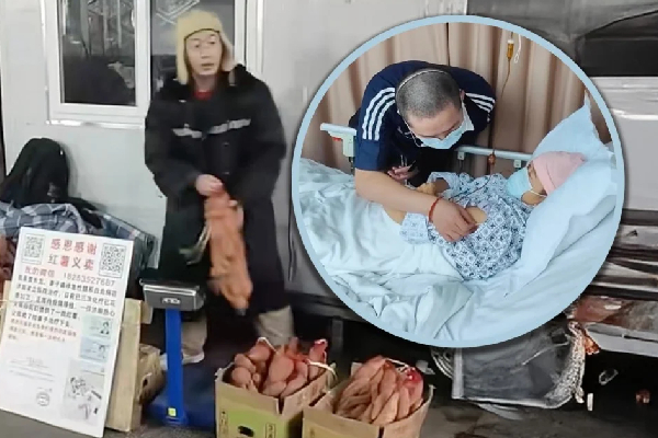 மனைவி உயிரைக் காப்பாற்றிய கிழங்கு - நெகிழ்ச்சி சம்பவம்! | Chinese Man Potatoes As Donation To Help Sick Wife மனைவி உயிரைக் காப்பாற்றிய கிழங்கு - நெகிழ்ச்சி சம்பவம்! | Chinese Man Potatoes As Donation To Help Sick Wife