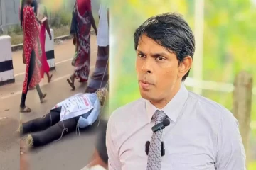 கிளிநொச்சி விவசாயிகள் ஆத்திரம்; அர்ச்சுனா எம்பிக்கு எதிராக கொடும்பாவி எரிப்பு!