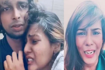 போலீசாரிடம் கதறும் மீராமிதுன்... காதலனையும் குண்டுகட்டாக தூக்கிய போலீசார்! வைரல் வீடியோ