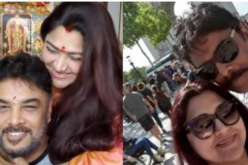 கல்யாண நாளில் கணவருடன் நெருக்கமாக செல்ஃபி புகைப்படத்தை வெளியிட்ட நடிகை குஷ்பு.. குவியும் வாழ்த்துக்கள்!