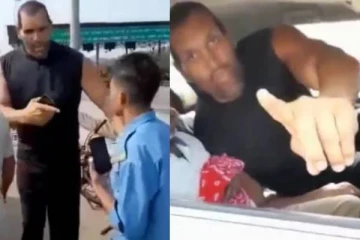 சுங்கச்சாவடியில் முரட்டுத்தனமாக நடந்துகொண்ட மல்யுத்த வீரர் கிரேட் காளி! வைரலாகும் வீடியோ