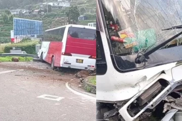 நுவரெலியாவில் பேருந்து விபத்து - 42 இற்கு மேற்பட்டோர் வைத்தியசாலையில் அனுமதி