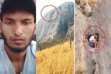 மலை இடுக்கில் சிக்கி  உயிருக்கு போராடிய இளைஞர் 43 மணி நேர போராட்டத்திற்கு பின்னர் மீட்பு (PHOTOS)