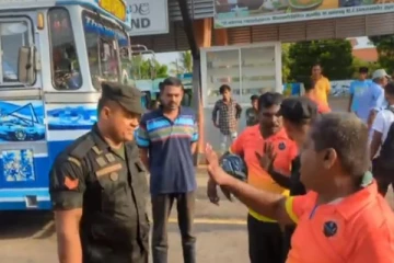 தமிழ் இனப்படுகொலை ஊர்திப் பவனிக்கு சிறிலங்கா இராணுவம் இடையூறு (படங்கள்)