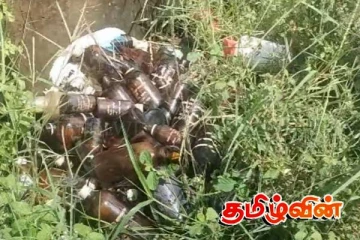 கந்தளாய் பரட்டைக்காட்டு வயல் பகுதியில் போத்தல்களால் குப்பை மேடாகும் அபாயம்!