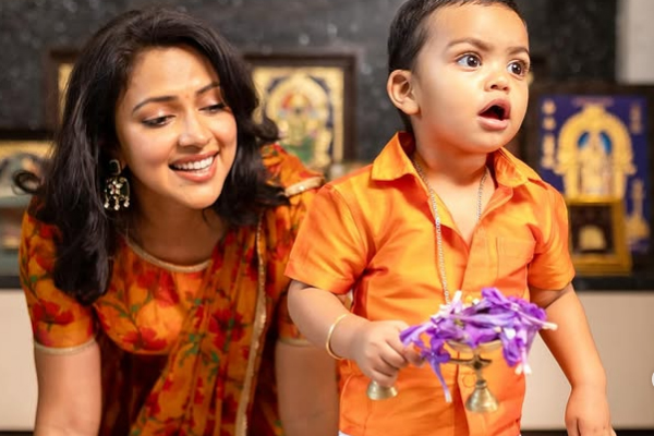 நடிகை அமலாபாலின் மகன் எப்படி வளர்ந்திட்டாங்கனு பாருங்க.. வைரலாகும் புகைப்படம் | Actress Amala Paul His Son Pongal Celebration