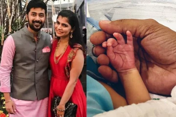 37 வயதில் இரட்டை குழந்தைகளுக்கு தாயான பிரபல தமிழ் பாடகி சின்மயி! புகைப்படம்