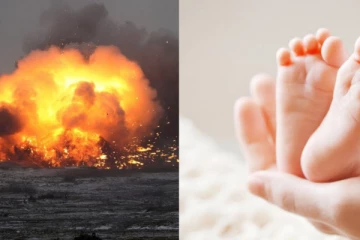 ලොවක් සංවෙදි කරමින් යුධ ගිනි මැද යුක්රේනයේ උමං මගක දරු උපතක්