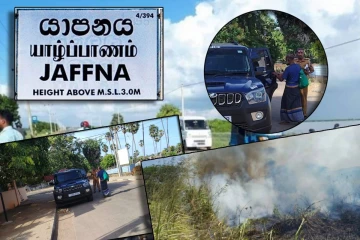 யாழில் புற்தரைக்கு தீவைத்தவர் கையும் மெய்யுமாக சிக்கினார்! எடுக்கப்பட்டுள்ள நடவடிக்கை