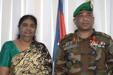 வடக்கு ஆளுநரை சந்தித்த யாழ். பாதுகாப்புப்படைத் தலைமையக கட்டளைத் தளபதி