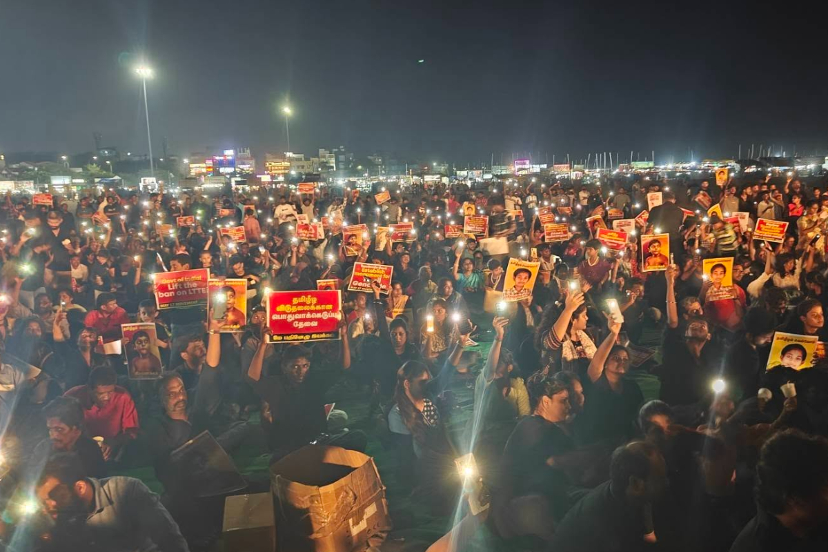 தமிழீழமே ஒரே தீர்வு...! ஈழத்தமிழர்களுக்காக முழக்கமிடும் தமிழக மக்கள் - பகிரப்படும் காணொளி | Tamileelam Slogans Echo In Chennai May 17 Event