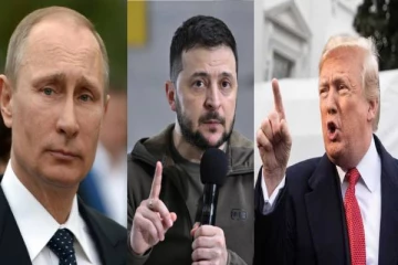 புடின் பைத்தியம் ஆகி விட்டார்; ஜெலன்ஸ்கி பேசினாலே பிரச்சனை - கோபமடைந்த டிரம்ப்