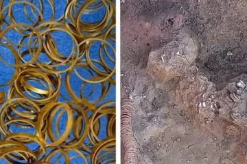 உடல் முழுவதும் தங்க நகைகள்! அப்படியே புதைக்கப்பட்ட கோடீஸ்வர பெண்ணின் சடலம்.. புகைப்படங்கள்