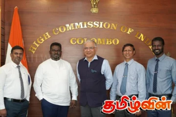 இந்திய உயர்ஸ்தானிகருடன் பிரதியமைச்சர் பிரதீப் சந்திப்பு