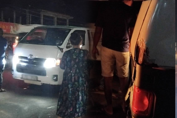 கிளிநொச்சி வைத்தியசாலை முன்பாக சற்று முன் விபத்து | Accident Near Kilinochchi Hospital