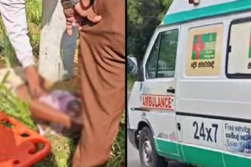 යතුරුපැදියක් මාර්ගයෙන් ඉවතට පැන විදුලි කණුවක ගැටී බිහිසුණු අනතුරක්